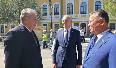 На День города в Оренбург приехали гости из Казахстана